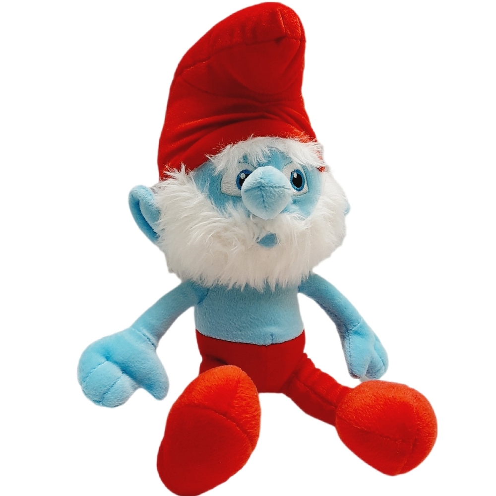 🍒4 for $20🍒 The Smurfs Movie Papa Smurf Peyo Cartoon Plush Soft Kids Toy